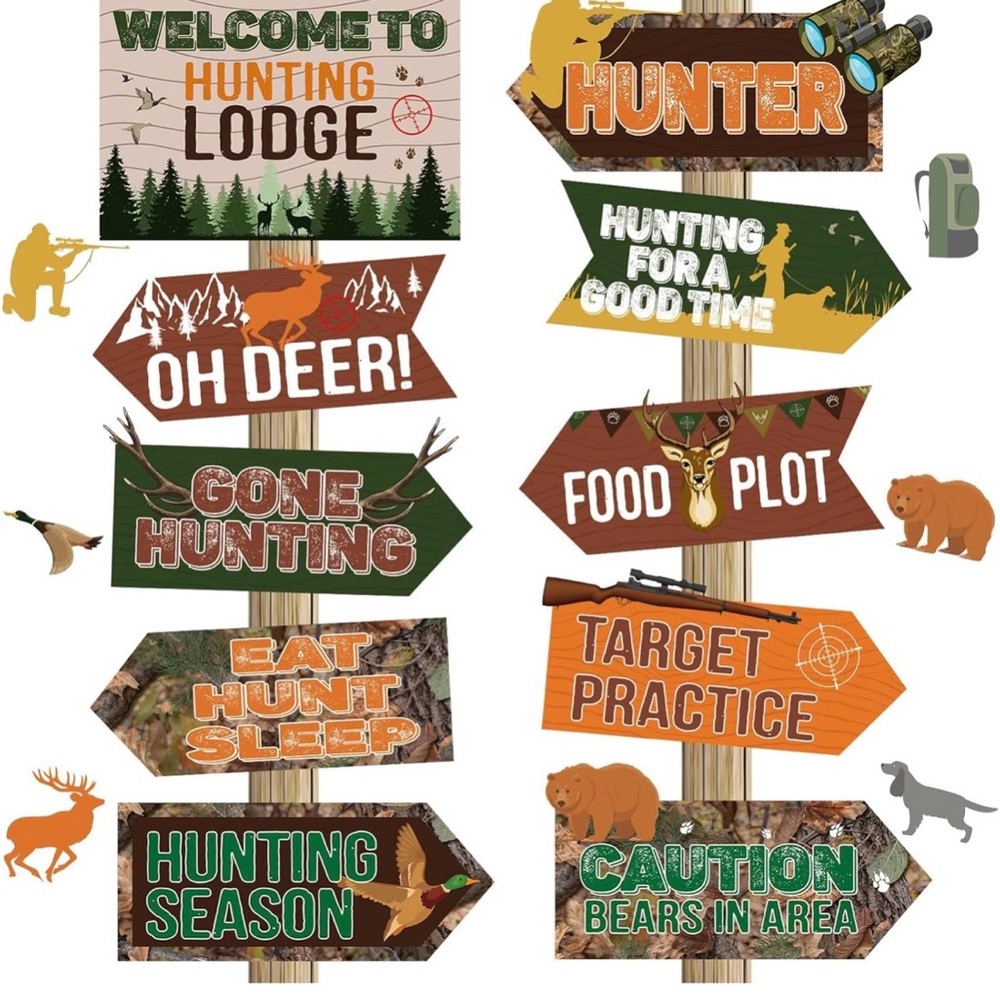 1st Birthday- Hunting Theme
